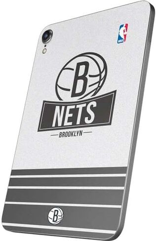 Skinit Skinit Tablet Skinner مع iPad Mini 7 (2025) - NBA Brooklyn Nets المرخص رسميًا in Saudi Arabia