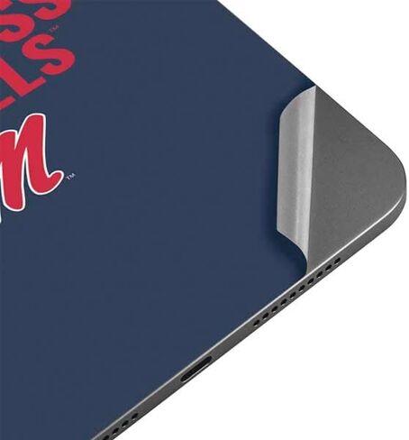 Skinit Skinit Tablet Skin Compatible مع iPad Mini 7 (2025) - جامعة Mississippi Ole Miss Logo Design Red in Saudi Arabia