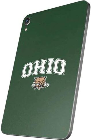 Skinit Skinit Tablet Skin Compatible مع iPad Mini 7 (2025) - تصميم شعار Ohio Bobcats المرخص له رسميًا in Kuwait