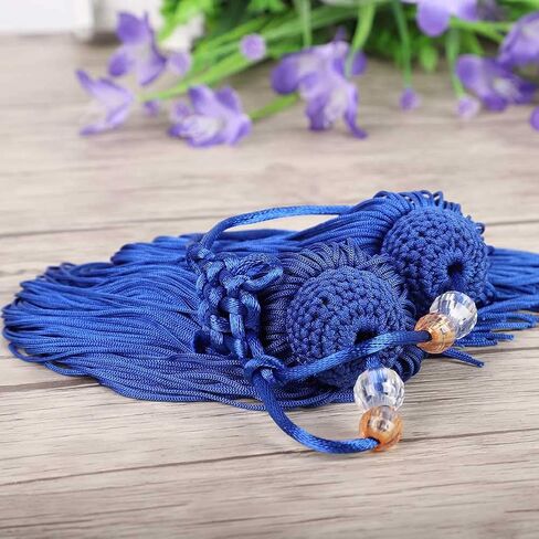 OUKENS Taiji Sword Tassel, Short Silk Chinese Martial Arts Kung Fu Practice Performance Accessory for Kungfu Sword Tassel in Saudi Arabia