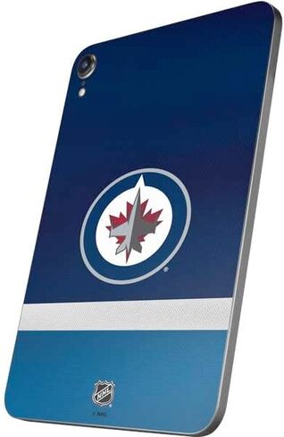 Skinit Decal Tablet Skin Compatible with iPad Mini 7 (2025) - Officially Licensed NHL Winnipeg Jets Camo Design in Saudi Arabia