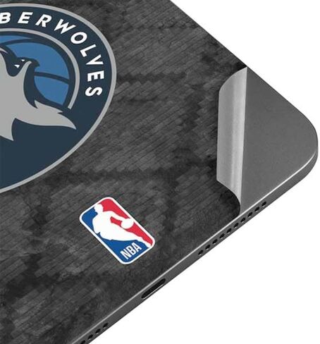 Skinit Skinit Tablet Skinner مع iPad Mini 7 (2025) - NBA Minnesota Timberwolves مرخصة رسميًا تصميم شعار كبير in Saudi Arabia