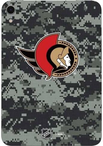Skinit Decal Tablet Skin Compatible with iPad Mini 7 (2025) - Officially Licensed NHL Ottawa Senators Distressed Design in Saudi Arabia