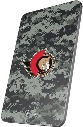 Skinit Decal Tablet Skin Compatible with iPad Mini 7 (2025) - Officially Licensed NHL Ottawa Senators Distressed Design in Saudi Arabia