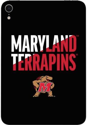 Skinit Decal Tablet Skin Compatible with iPad Mini 7 (2025) - Officially Licensed University of Maryland Terps Yellow Design in Saudi Arabia