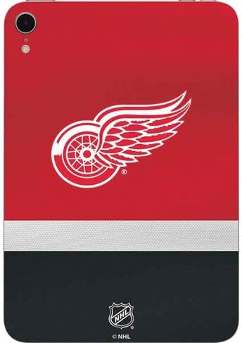 Skinit Skinit Tablet Tablet Conclible مع iPad Mini 7 (2025) - NHL Detroit Red Wings Design Black Wings. in Saudi Arabia