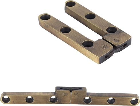 Folding Butt Hinge, 90 Degree Flap Cabinet Small Door Brass Cabinet Hinges Hardware Accessory for Home Furniture Hinges Strap Gate Closet in Saudi Arabia