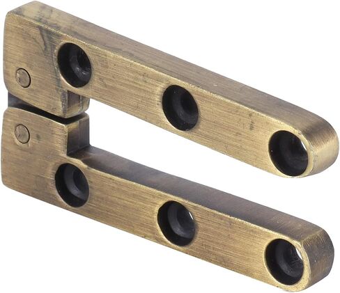 Folding Butt Hinge, 90 Degree Flap Cabinet Small Door Brass Cabinet Hinges Hardware Accessory for Home Furniture Hinges Strap Gate Closet in Saudi Arabia