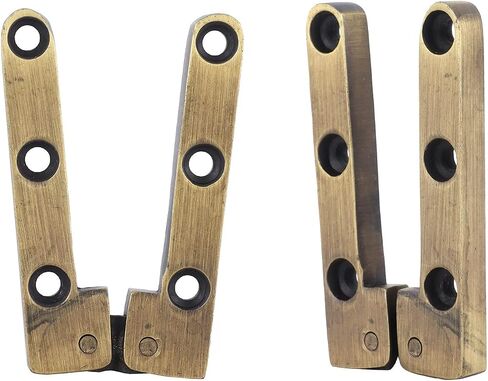 Folding Butt Hinge, 90 Degree Flap Cabinet Small Door Brass Cabinet Hinges Hardware Accessory for Home Furniture Hinges Strap Gate Closet in Saudi Arabia