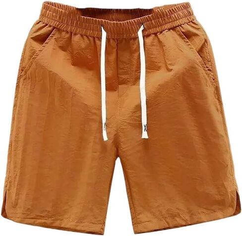 Men Drawstring Sports Short Pants Joggers Wide with Pockets Sweat Shorts in Saudi Arabia