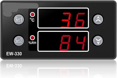Egg Incubation Temperature and Humidity Control for Breeding Incubator Controller EW-330A Thermostat in Saudi Arabia