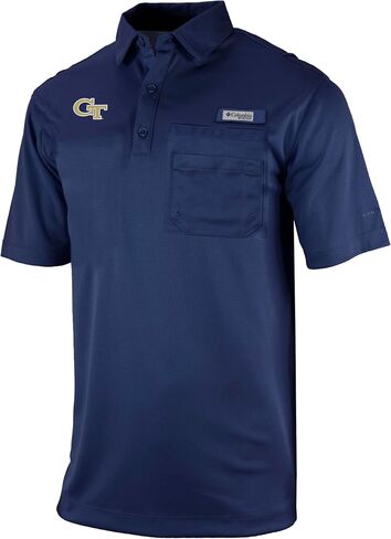 Columbia GA Tech Golf Men's Flycaster Pocket Polo in Saudi Arabia