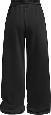 الفتيات على نطاق واسع ساق الساق فضفاضة سروال مرن الخصر السراويل السراويل in Kuwait