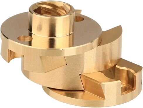 1PC 3D إصلاح الطابعة الدائرية مقرنة Z محور AXIS COUPLER METAL T8 الموصل مع الجوز الخيوط in Saudi Arabia