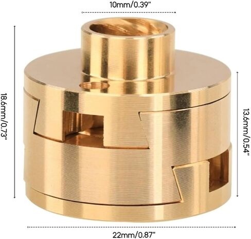 1PC 3D إصلاح الطابعة الدائرية مقرنة Z محور AXIS COUPLER METAL T8 الموصل مع الجوز الخيوط in Saudi Arabia