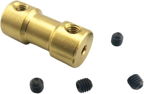 1PCS النحاس النحاس الصارم مقرن حملة 2 مم 2.3 مم 3 مم 3.175 مم 4 مم 5 مم 6 مم موصل اقتران موصل مركبة DIY (3 مم إلى 5 مم) in Saudi Arabia
