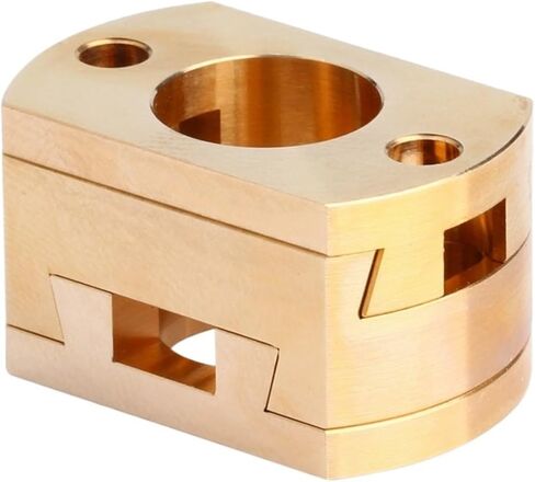 3pcs 8mm Lead Screw Coupling 18mm Z Axis Brass Coupler R12 in Saudi Arabia