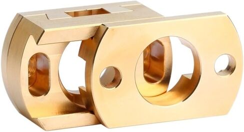 3pcs 8mm Lead Screw Coupling 18mm Z Axis Brass Coupler R12 in Saudi Arabia