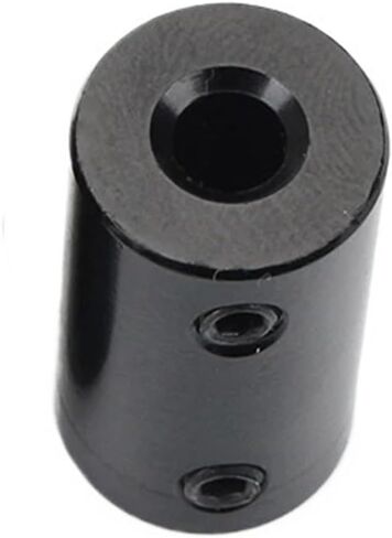 2pcs 5x8mm Black Shaft Coupler Stepper Motor Coupling for 3D Printer Car Model Metal DIY Part in Saudi Arabia