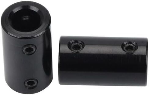 2pcs 5x8mm Black Shaft Coupler Stepper Motor Coupling for 3D Printer Car Model Metal DIY Part in Saudi Arabia