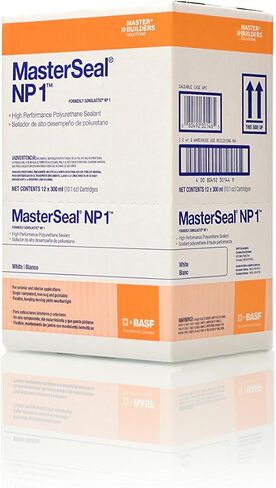 Masterseal NP-1 (سابقا Sonolastic NP-1) السائل البولي يوريثان تسد 10.1 أوقية. أنبوب - 12 حزمة (الحجر الجيري/الرمادي) in Saudi Arabia