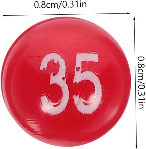 كرات السحب البلاستيكية من قبل Pretyzoom كرات رقم كرة لليانصيب يانصيب منزل in Kuwait