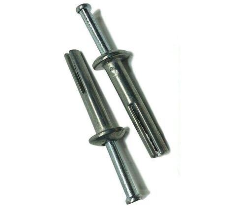 Pr-Mch Package of 25, 1/4" x 1" Nail-On Concrete Expansion Anchor Drive Pin Alloy Zinc Set Kit #DR-D2384D in Saudi Arabia