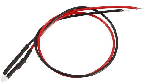 uxcell 20Pcs 1.8mm Pre Wired LED, Warm White DC6-12V Clear Lens, Light Emitting Diodes in Saudi Arabia