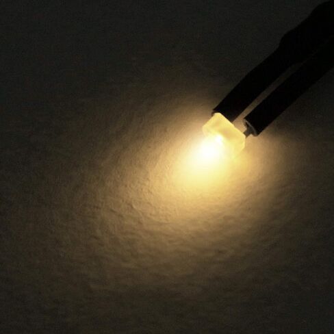 uxcell 20Pcs 1.8mm Pre Wired LED, Warm White DC6-12V Clear Lens, Light Emitting Diodes in Saudi Arabia