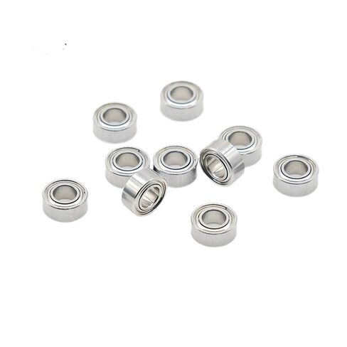 10pcs SMR105ZZ ABEC-7 5X10X4 MM كرة من الفولاذ المقاوم للصدأ تحمل MR105 محامل الكرة in Kuwait