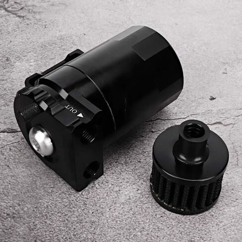 علبة Keenso Oil Can ، 300 مل من سبيكة الألومنيوم توربو زيت خزان مع مرشح فاتحة للمياه دليل على الأتربة للمركبات العالمية in Kuwait