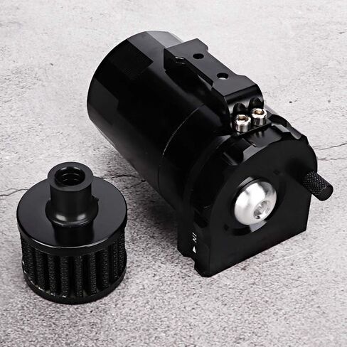 علبة Keenso Oil Can ، 300 مل من سبيكة الألومنيوم توربو زيت خزان مع مرشح فاتحة للمياه دليل على الأتربة للمركبات العالمية in Kuwait