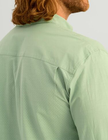 Huk Mens المستوى التالي من المستوى الصلب زر الصيد الأكمام الطويلة أسفل القميص للرجال in Saudi Arabia