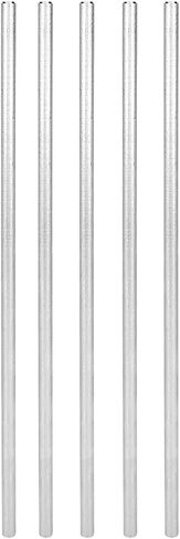 5Pcs Steel D Shaft Φ6mm Robots Parts Fit for TETRIX FTC FRC First WRO Robots Industrial Robot Parts Stainless Steel 22cm 0.6cm 5Pcs in Saudi Arabia