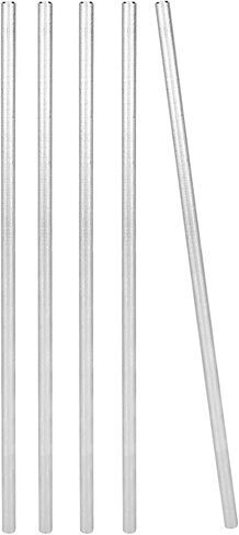5Pcs Steel D Shaft Φ6mm Robots Parts Fit for TETRIX FTC FRC First WRO Robots Industrial Robot Parts Stainless Steel 22cm 0.6cm 5Pcs in Saudi Arabia