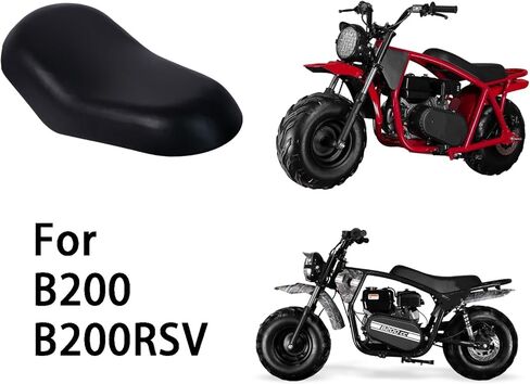 JMCHstore Upgraded Mini Bike Seat for Coleman B200 B200RS B200RSV Replacement parts (Black) in Saudi Arabia