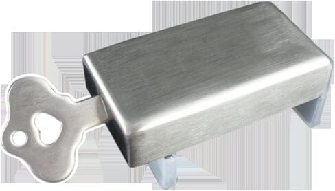 Stainless Steel Brushed Door Bolt Lock Theft Sliding Door and Window Adjustable Lock 1Pcs in Saudi Arabia