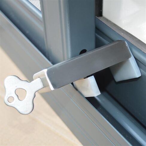 Stainless Steel Brushed Door Bolt Lock Theft Sliding Door and Window Adjustable Lock 1Pcs in Saudi Arabia