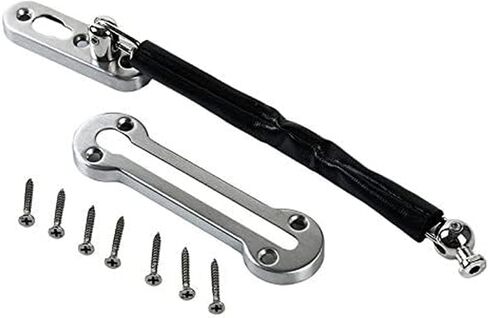 Door Chain Lock,Chain Safe Buckle,Latch Safety Limiter,Home Door ChainHome Hotel Door Bolt Anti-Theft Door Safety Chain Door Lock Anti-Theft Buckle Door Latch Lock (Col(B) in Saudi Arabia