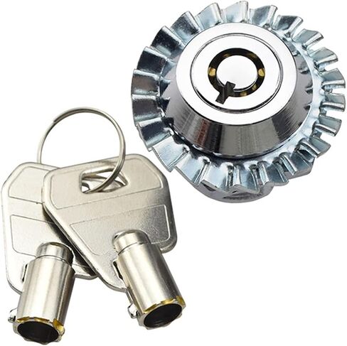 Press Cylinder Locks Door Cabinet Mailbox Padlock Drawer Cupboard Box Lock with 2 Keys for Furniture Hardware 1Pcs in Saudi Arabia