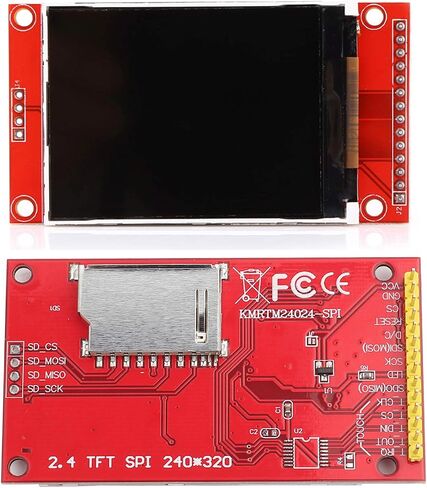 2.4 بوصة 240 × 320 SPI LCD الكهربائية والكهرباء وحدة المنفذ ILI9341 مع PCB in Saudi Arabia