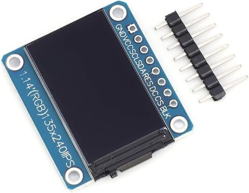 3.3V شاشة TFT ، وحدة الشاشة 1.14in E الصناعية الكهربائية 8Pin ST7789 المكونات الإلكترونية EC IC Display Display 135x240 in Saudi Arabia