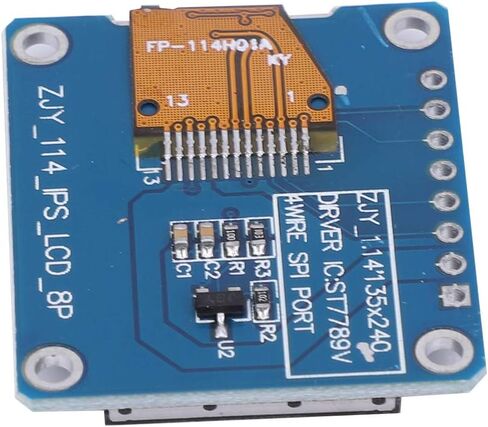 3.3V شاشة TFT ، وحدة الشاشة 1.14in E الصناعية الكهربائية 8Pin ST7789 المكونات الإلكترونية EC IC Display Display 135x240 in Saudi Arabia