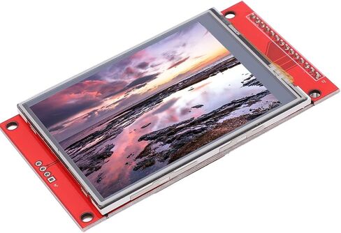 2.8 بوصة SPI المنفذ التسلسلي الكهربائي والكهربائي وحدة اللمسة اللمسات LCD ILI9341 240X320 5V و 3.3V (مع اللمس على الأقل 9 برامج تشغيل IO) in Kuwait