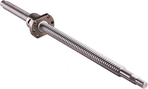 الكرة المسمار SFU2005 C7 نهاية Machined 300mm 500 600 800 1000 1500 1600 مم + RM2005 كرة واحدة من Nut 2005 كرات للسيان (600 مم) in Saudi Arabia