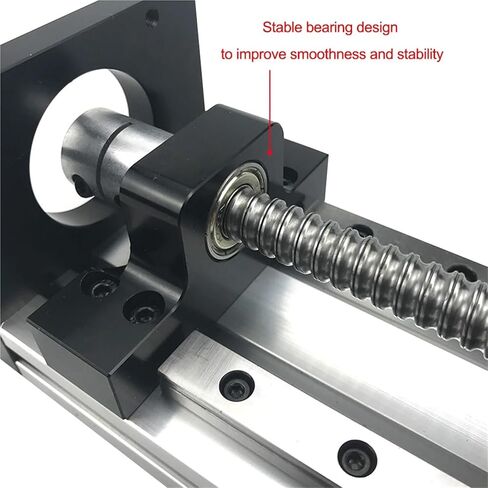 SXG1605 مرحلة الانزلاق السفر 100-800MM SFU1605 Ballscrew MGR12 دليل حركة السكك الحديدية الجدول 1PCS (السكتة الدماغية الفعالة 600) in Saudi Arabia