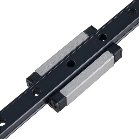 MGN MGN9 MGN12 Black Miniature Linear Rail Slide 250 300 350 400 450 500 600mm 1pc MGN12 Linear Guide+1pc MGN12H Carriage CNC(MGN9H,550mm) in Saudi Arabia