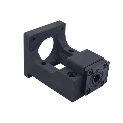 HM10-57 HM10-60 Steel SFU1204/1205/1210 Screw Support Bearing Fixed Integrated Bracket 1Pcs(Steel HM10-57-C5) in Saudi Arabia