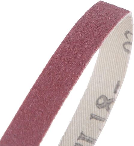 10PCS Sanding Belt Aluminium Oxide Sandpaper Sander Abrasive Band Strap 533 X 9mm for Wood Furniture Hardware Polishing (40#) (60#) in Saudi Arabia