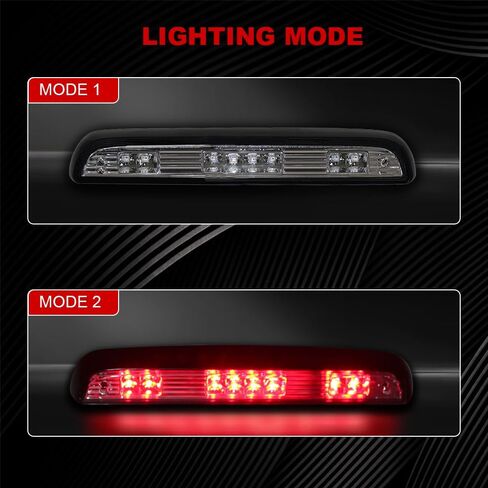 LED 3rd Brake Light,High Mount Stop Light,Third Brake Assembly Cargo Lamp Compatible with 1992-1997 F150/F250/F350 in Saudi Arabia